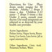 Glandular Comp 6X 30 ml by True Botanica, product label