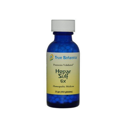 True Botanica Hepar Sulf 6X, 23 g, front of bottle