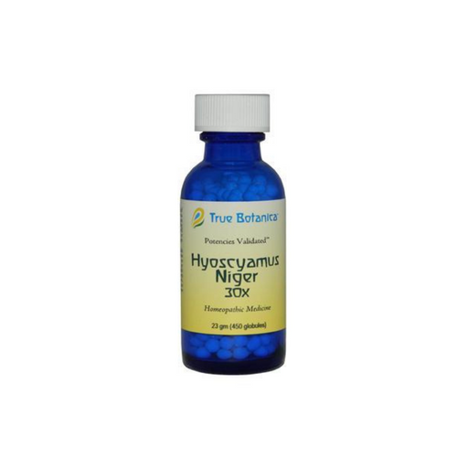 True Botanica Hyoscyamus Niger 30X, 23 g, front of bottle