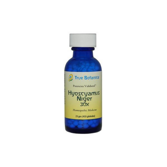 True Botanica Hyoscyamus Niger 30X, 23 g, front of bottle
