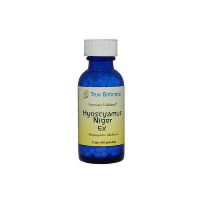 True Botanica Hyoscyamus Niger 6X, 23 g, front of bottle