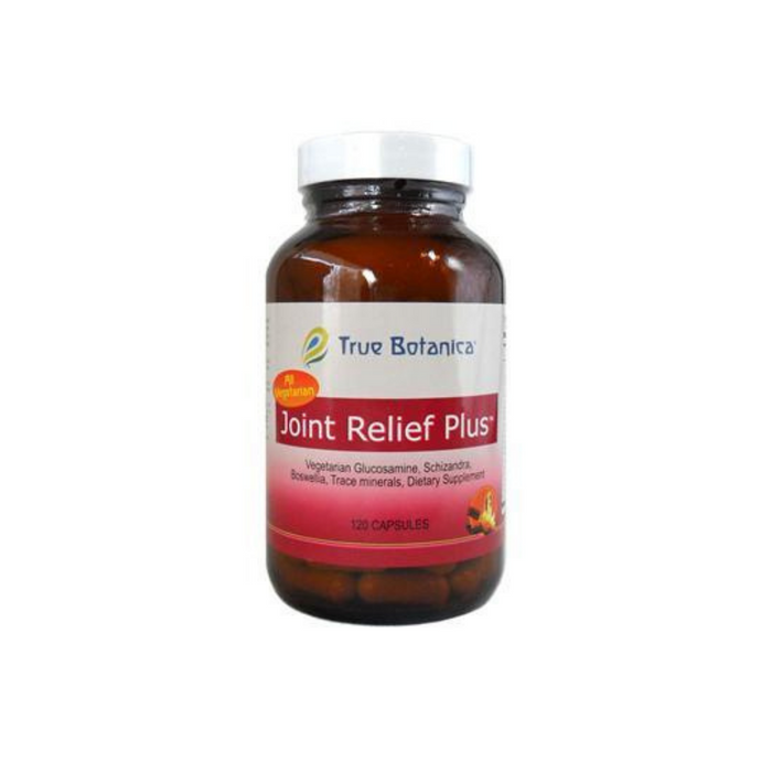 True Botanica Joint Relief Plus, 120 capsules, front of bottle