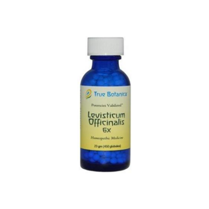 True Botanica Levisticum Officinalis 6X, 23 g, front of bottle