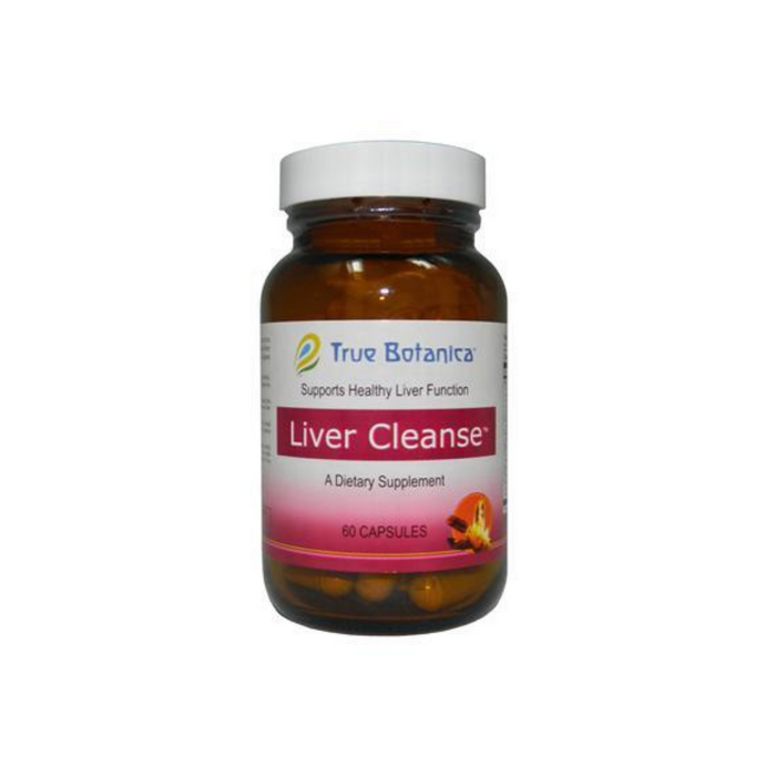 True Botanica Liver Cleanse, 60 capsules, front of bottle