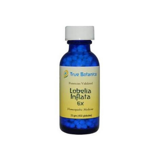 True Botanica Lobelia Inflata 6X, 23 g, front of bottle