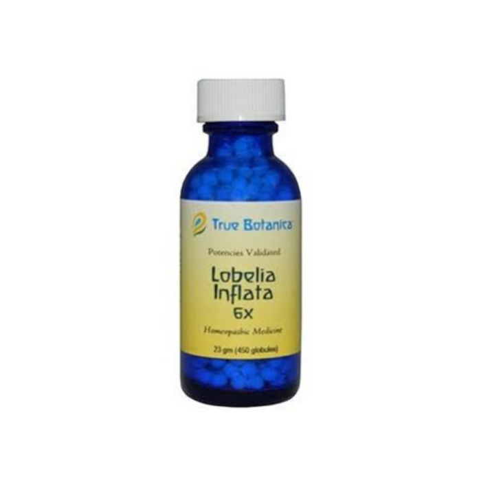 True Botanica Lobelia Inflata 6X, 23 g, front of bottle