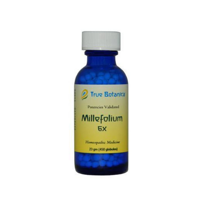 True Botanica Millefolium (Yarrow) 6X, 23 g, front of bottle