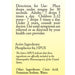 True Botanica Phosphorus 6X 30 mL label information panel
