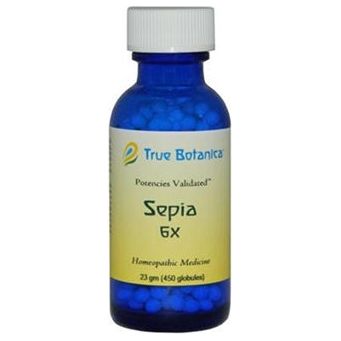 True Botanica Sepia 6X, 23 g, front of bottle