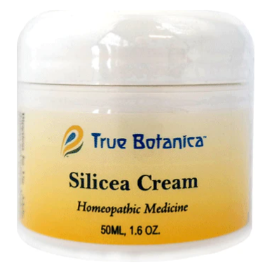 True Botanica Silicea Cream, 1.6 oz, front of jar