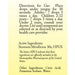 True Botanica Stannum Metallicum 30X 30 mL label information panel