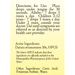 True Botanica Stramonium 30X 30 mL label information panel