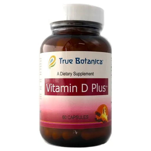 True Botanica Vitamin D Plus 2000 IU 60 capsules