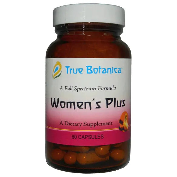 True Botanica Women's Plus, 60 capsules, front of bottle