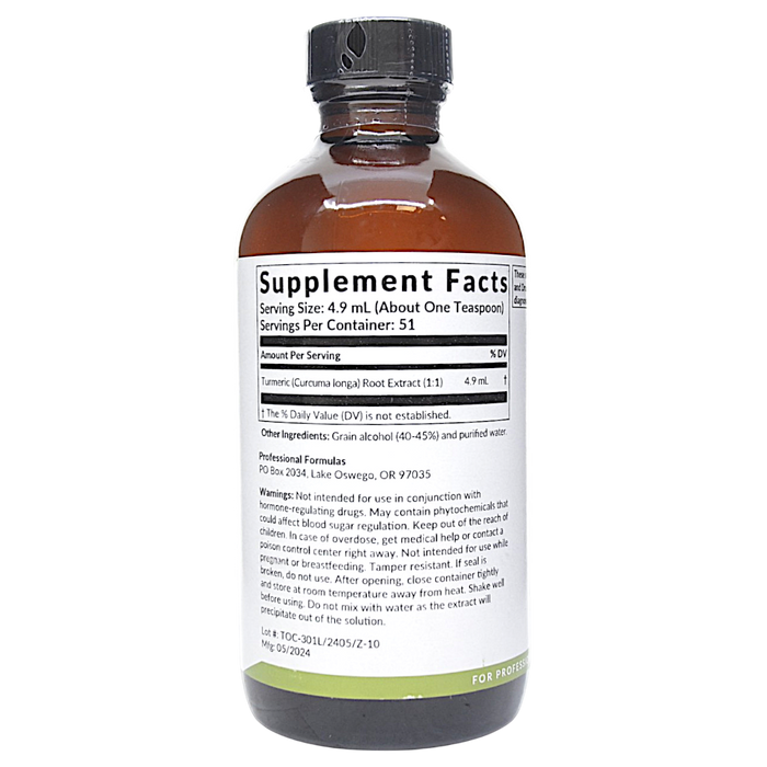 Bottle with supplement facts label on a white background