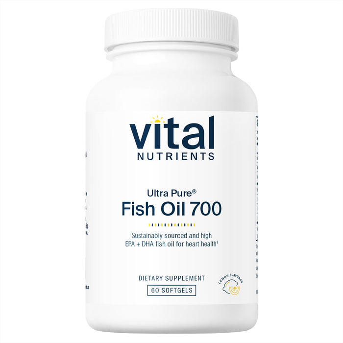 Vital Nutrients, Ultra Pure Fish Oil 700 60 softgels