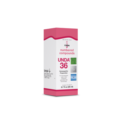 Unda Unda #36, 2/3 fl oz, front of box