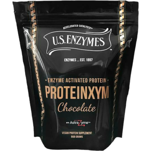 U.S. Enzymes Proteinxym Chocolate, 868 g, front of pouch