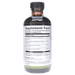 Bottle with supplement facts label on a white background