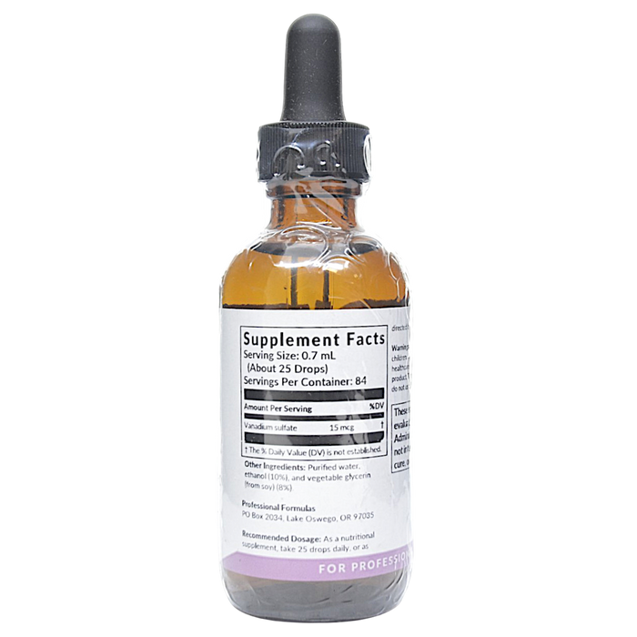 Bottle with supplement facts label on a white background