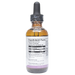 Bottle with supplement facts label on a white background