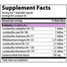 Vibrant Health U.T. Biotic 30 vegetable capsules supplement facts label