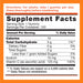 VitC Boost supplement facts label