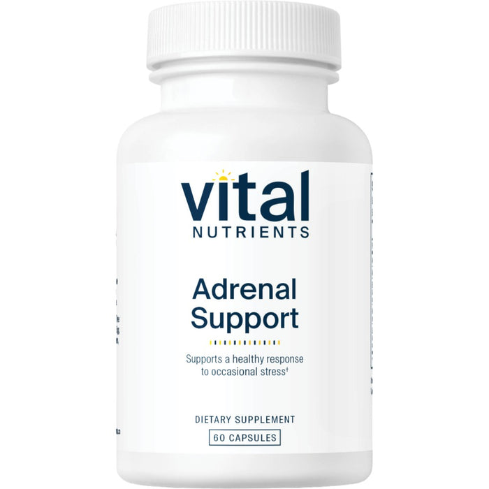 Vital Nutrients Adrenal Support, 60 capsules, front of bottle