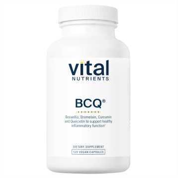 Vital Nutrients BCQ, 120 capsules, front of bottle