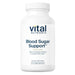 Supplement bottle labeled 'Blood Sugar Support' by Vital Nutrients on a white background