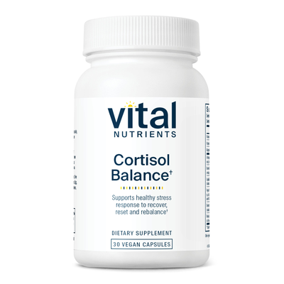 Vital Nutrients Cortisol Balance, 30 capsules, front of bottle