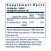 Vital Nutrients D3 Dynamo Cherry Flavor Supplement Facts