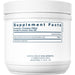 Vital Nutrients DGL Powder 4 oz supplement facts label