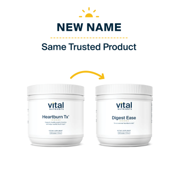 Vital Nutrients Digest Ease new name, same trusted product