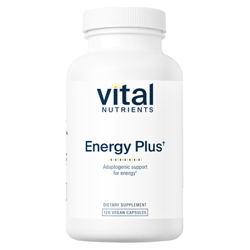 Vital Nutrients Energy Plus, 120 capsules, front of bottle