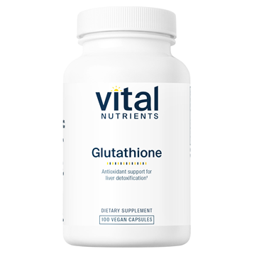 Vital Nutrients Glutathione 400 mg, 100 capsules, front of bottle