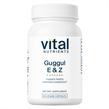Vital Nutrients Guggul E & Z, 60 capsules, front of bottle