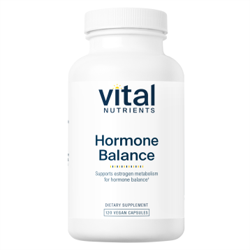 Vital Nutrients Hormone Balance, 120 capsules, front of bottle