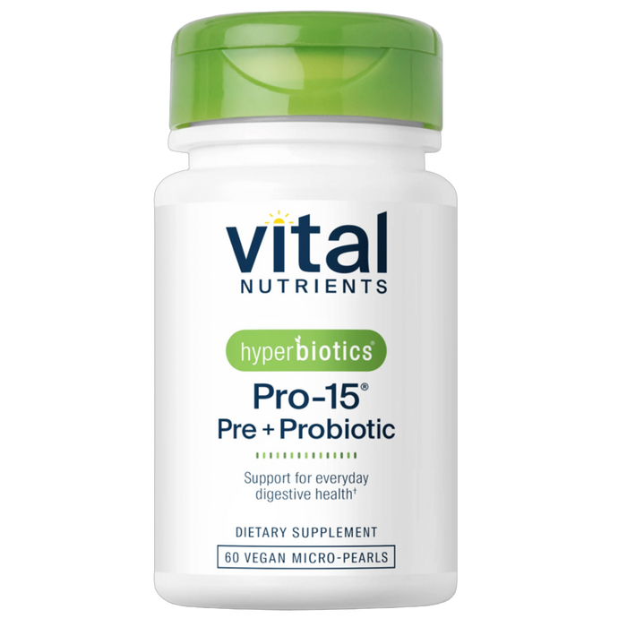 Vital Nutrients Hyperbiotics Pro 15 Pre + Probioitc