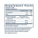 Vital Nutrients Hyperbiotics Pro Mood Probiotic Supplement Facts