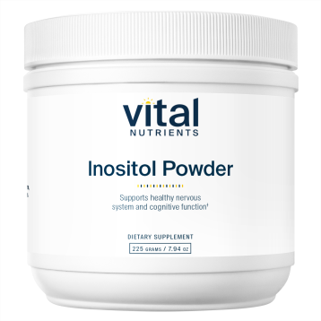 Vital Nutrients Inositol Powder, 8 oz, front of jar
