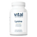 Vital Nutrients L-Lysine 500 mg, 100 capsules, front of bottle