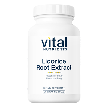 Vital Nutrients Licorice Extract 400 mg, 90 capsules, front of bottle