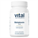 Vital Nutrients Melatonin 3 mg, 60 capsules, front of bottle