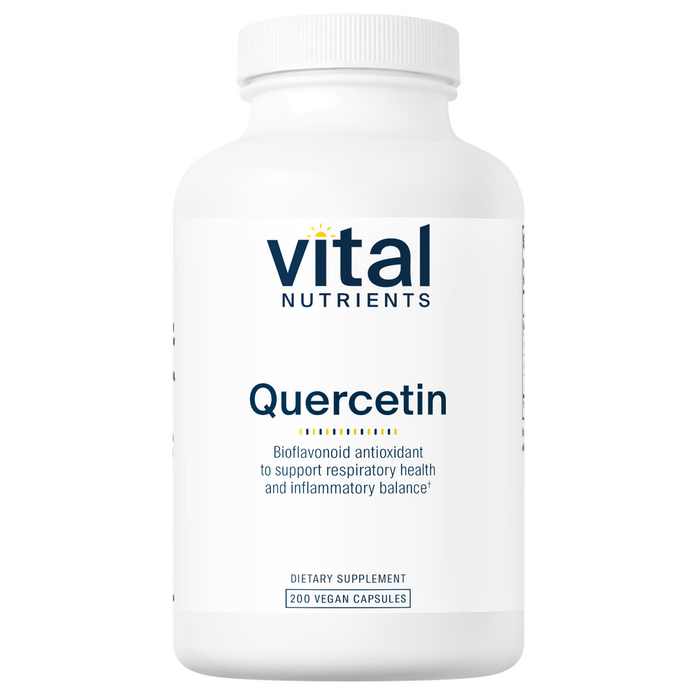 Vital Nutrients Quercetin 500 mg, 200 capsules, front of bottle