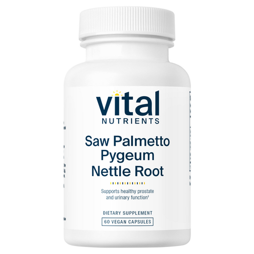 Vital Nutrients Saw Palmetto Pygeum Nettle Root, 60 capsules, front of bottle