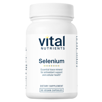 Vital Nutrients Selenium 200 mcg, 90 capsules, front of bottle