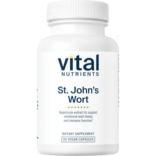 Vital Nutrients St. Johns Wort 600 mg, 90 capsules, front of bottle