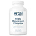 Vital Nutrients Triple Magnesium Complex, 180 capsules, front of bottle