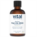 Vital Nutrients Ultra Pure Fish Oil 2600, 8 oz, front of bottle